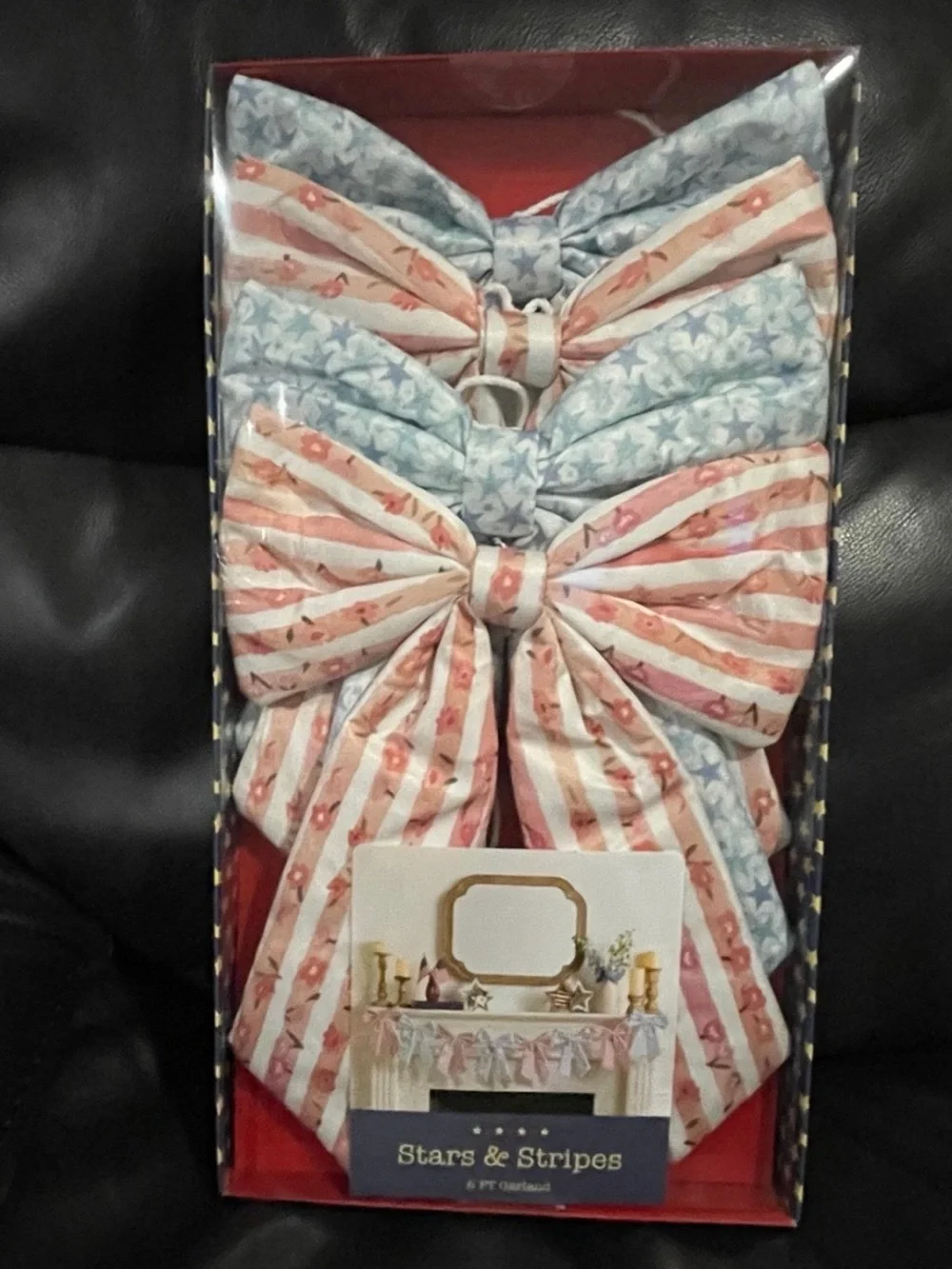 Stars & Stripes patriotic garland