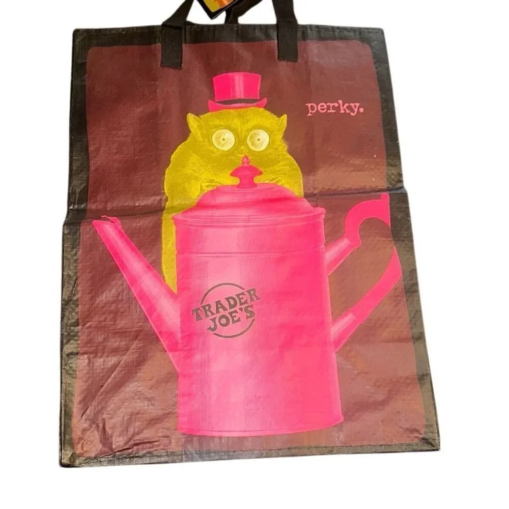 NWT Trader Joe’s uni-corny Reusable Shopping Bag Carry Tote