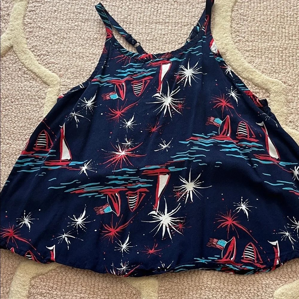 Old navy fireworks tank
