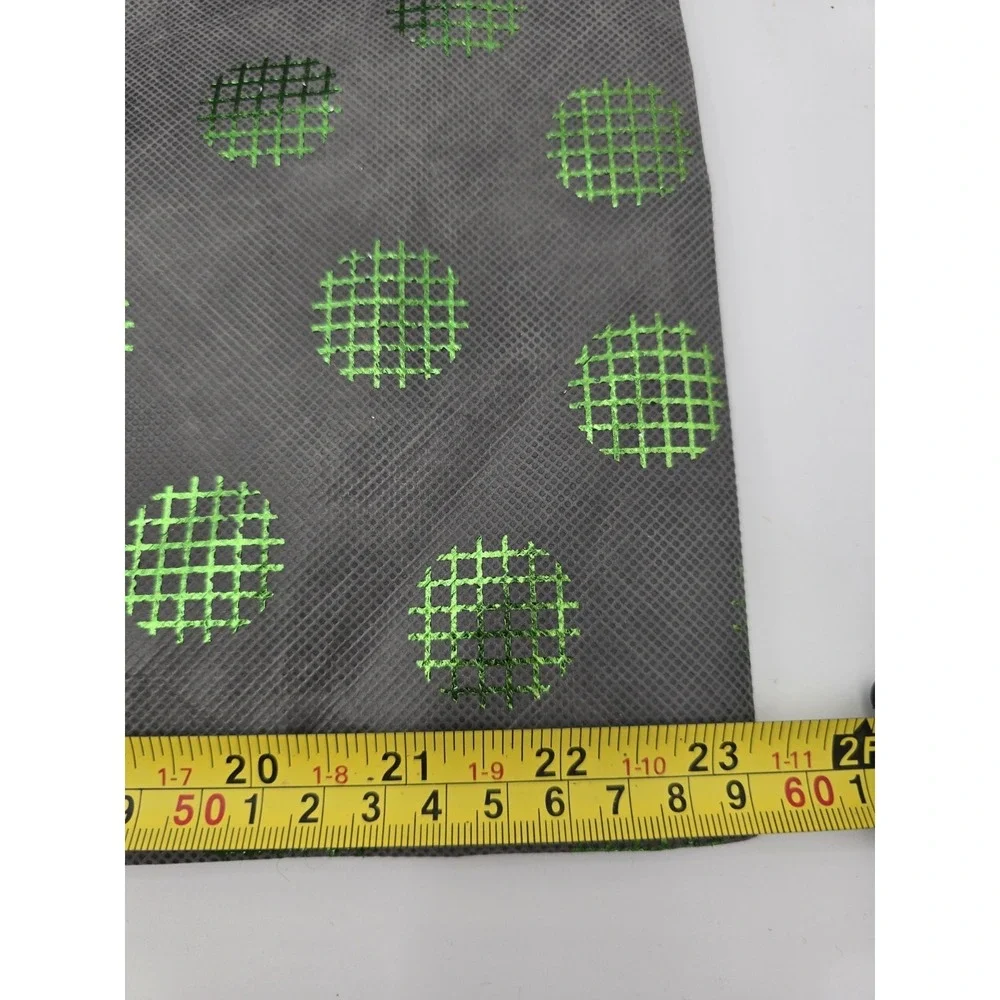 Large Amazon Gift Bag‎ Draw String Style, Gray And Green