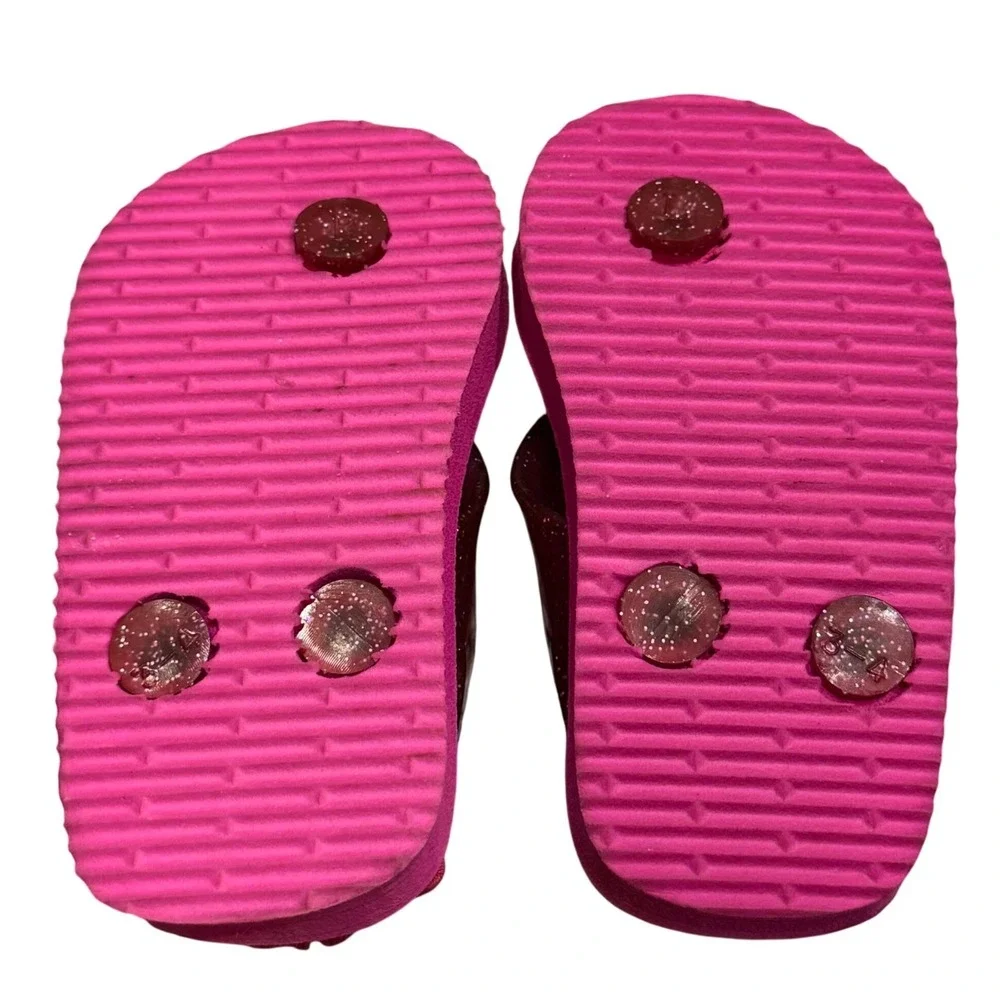 Baby / Toddler Shoes Set of 2 - Koala Kids Pink Lace Shoes & Glitter Flip‎ Flops