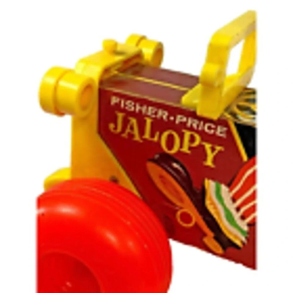 Fisher Price Jalopy Pull Toy #724 1965 Vintage
