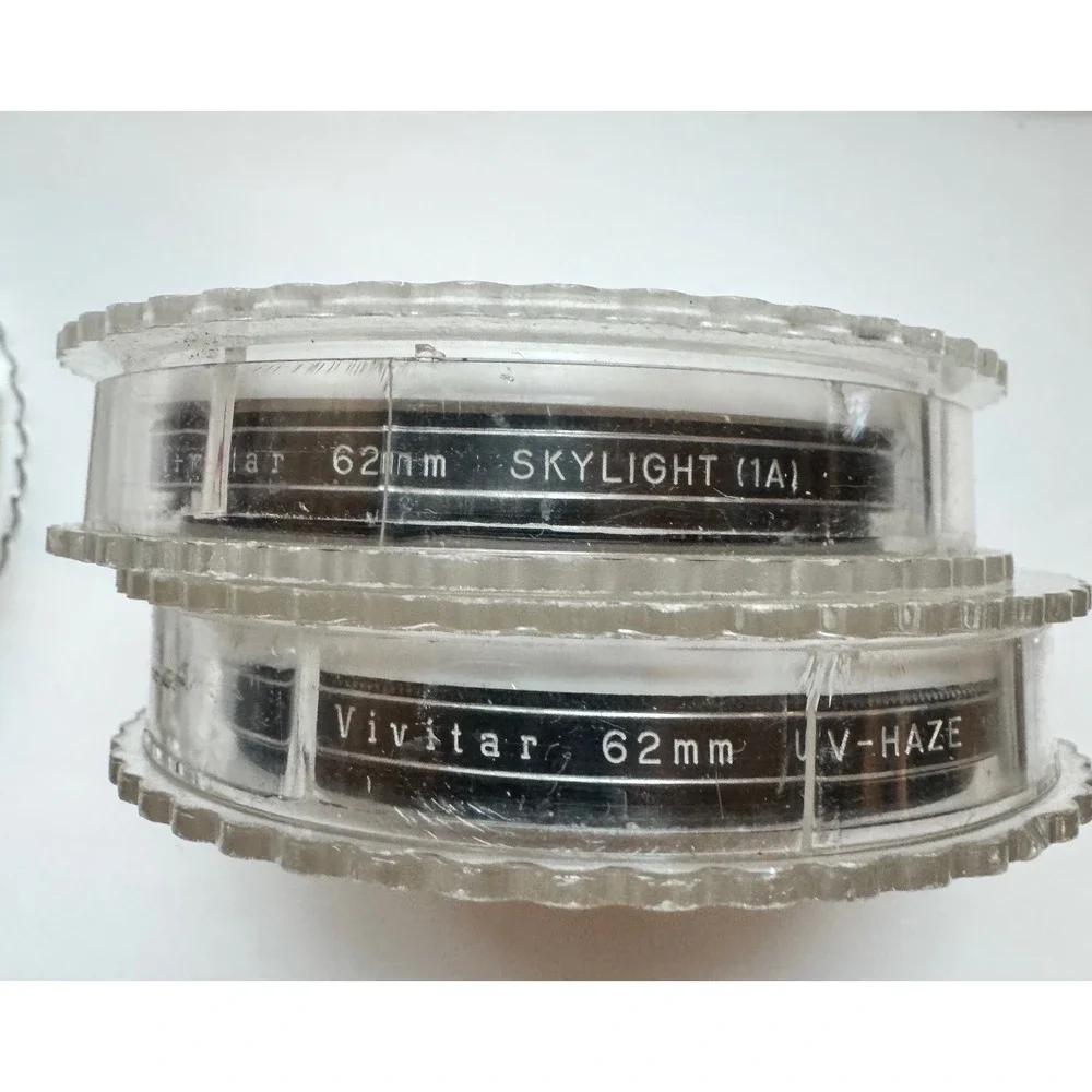 Minolta Vivitar Lens Bundle: Tele Converter,‎ UV Haze, Skylight Filters Manual