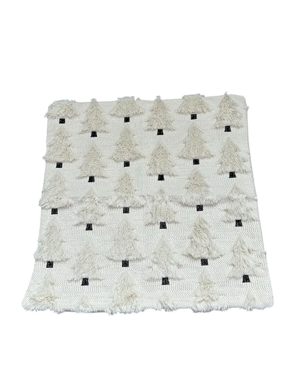 NWT Textured Ivory Throw Pillow Covers - Set of 2