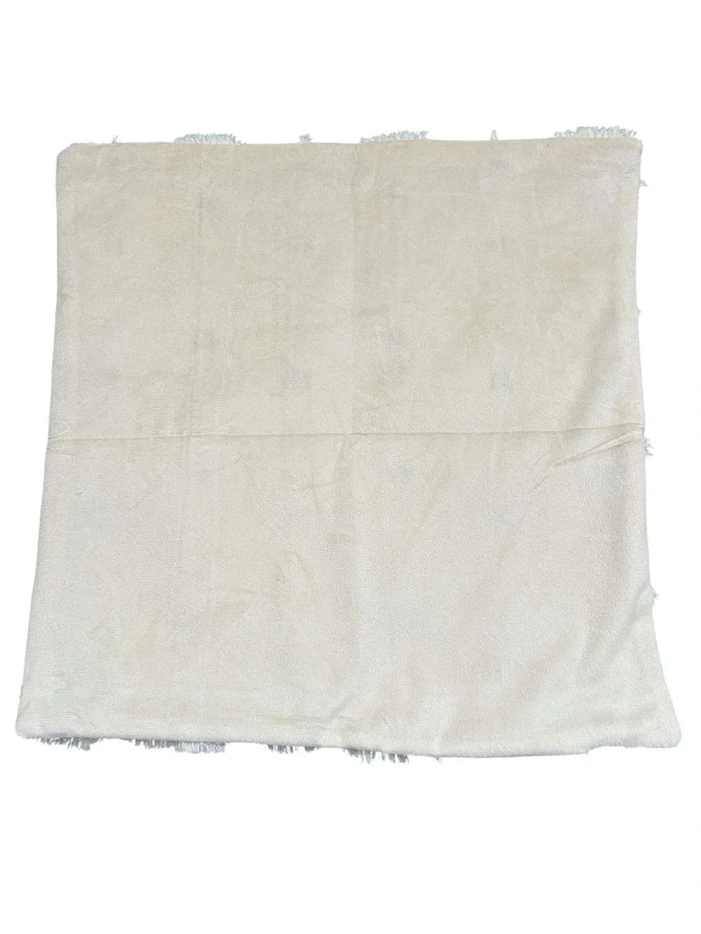 NWT Textured Ivory Throw Pillow Covers - Set of 2