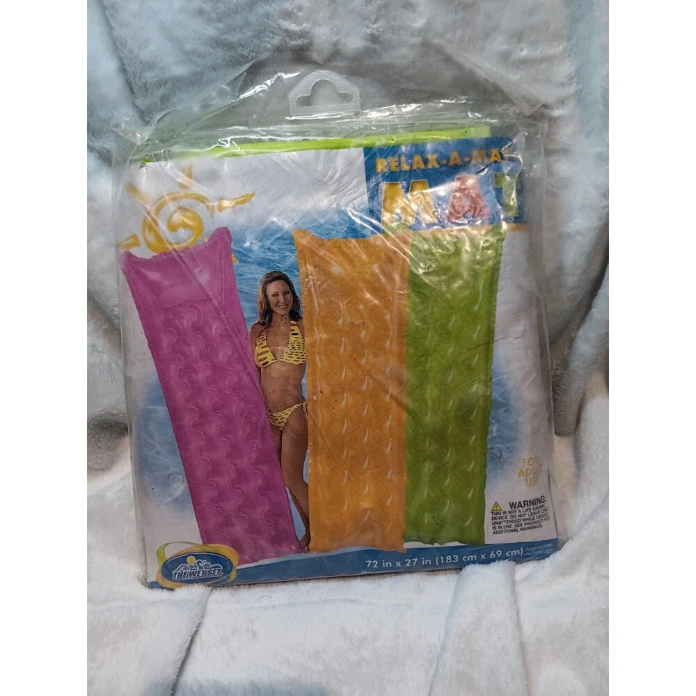 INTEX The Wet Set Swim Pool Air Mat Raft Float 72