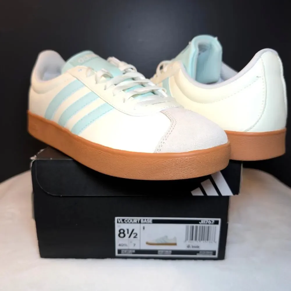 adidas Women’s VL Court Base “Core Halo Mint” – JI1767 | 8.5W