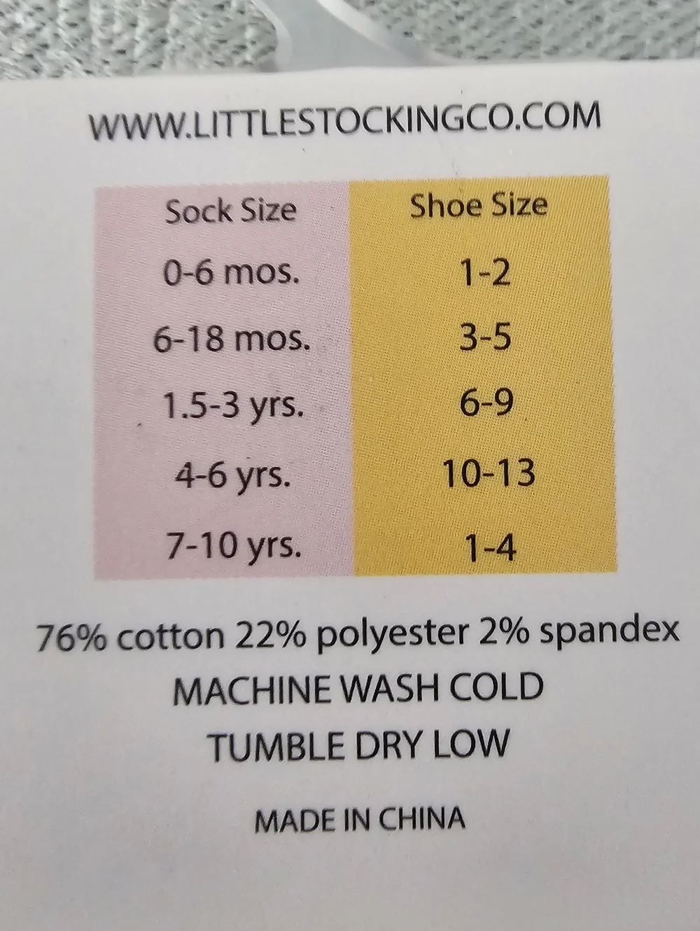 Girlhood By Little Stocking Co pairs brand