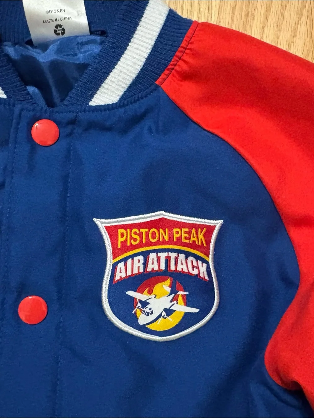 Disney colorblock puffer