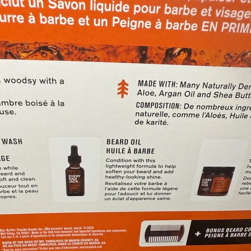 Facial set includes