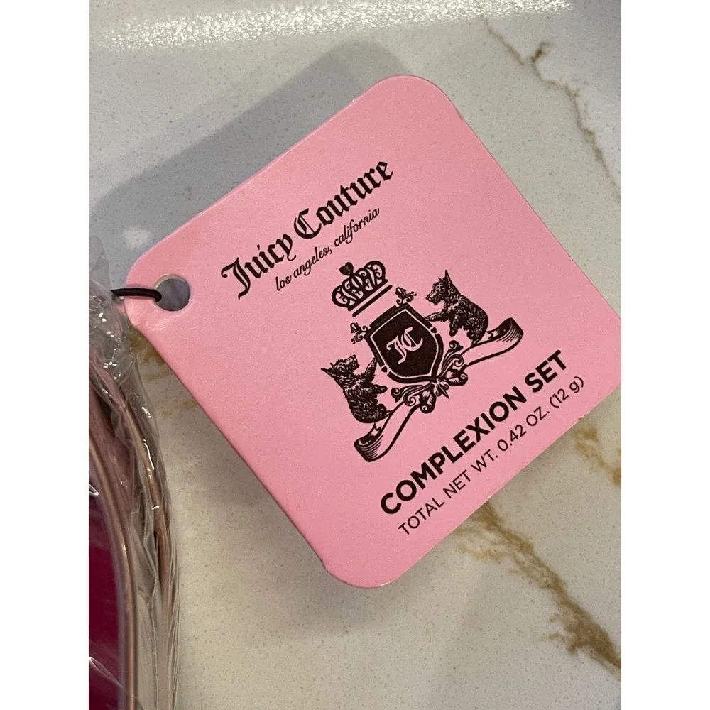 Juicy Couture Makeup Complexion Set Blush Bronzer Highlight 0.42 oz New Sealed
