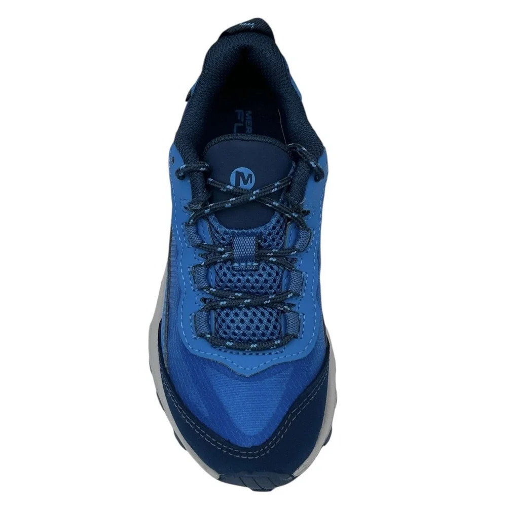 Merrell Moab Speed Little Boys Girls Waterproof Hiking Sneaker Size 13 Blue