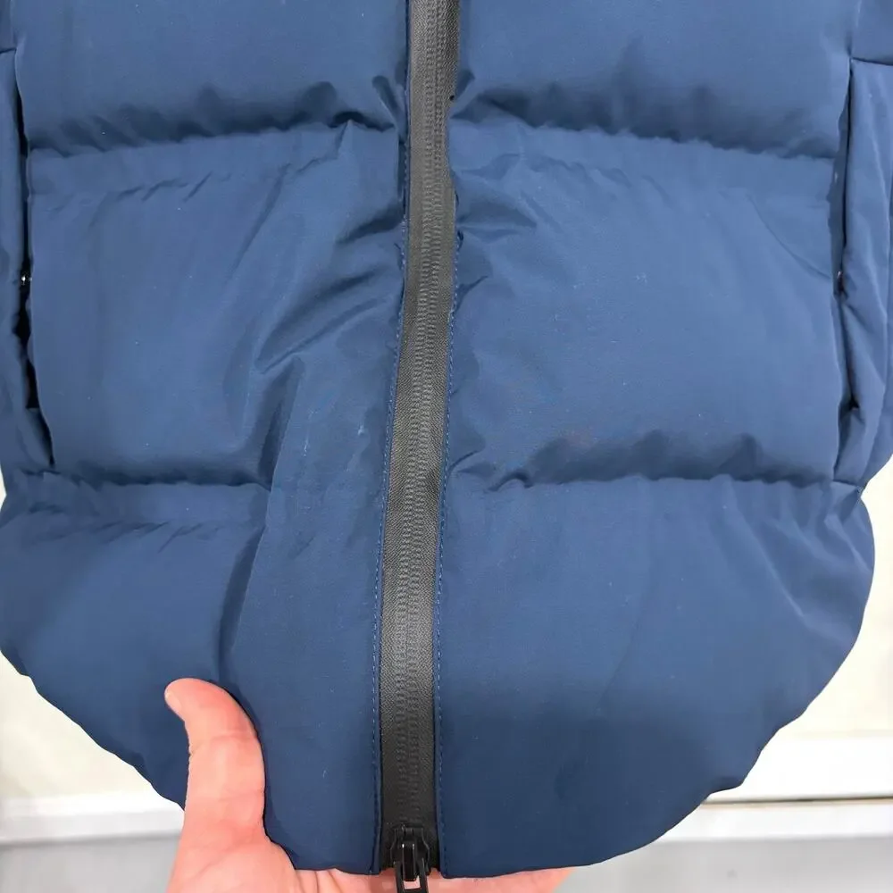 AI Riders on the Storm Down Jacket Kids 12Y Blue Hooded Full Zip