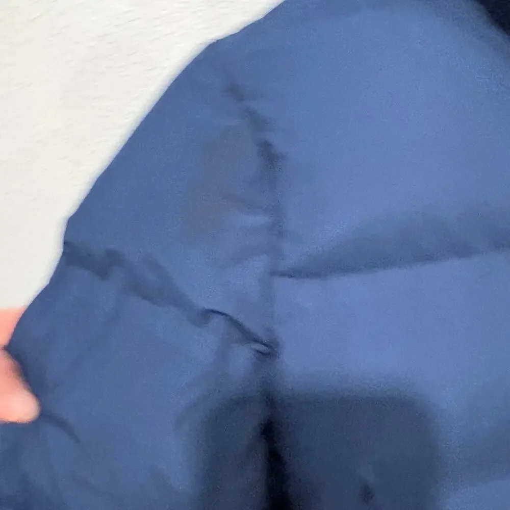 AI Riders on the Storm Down Jacket Kids 12Y Blue Hooded Full Zip