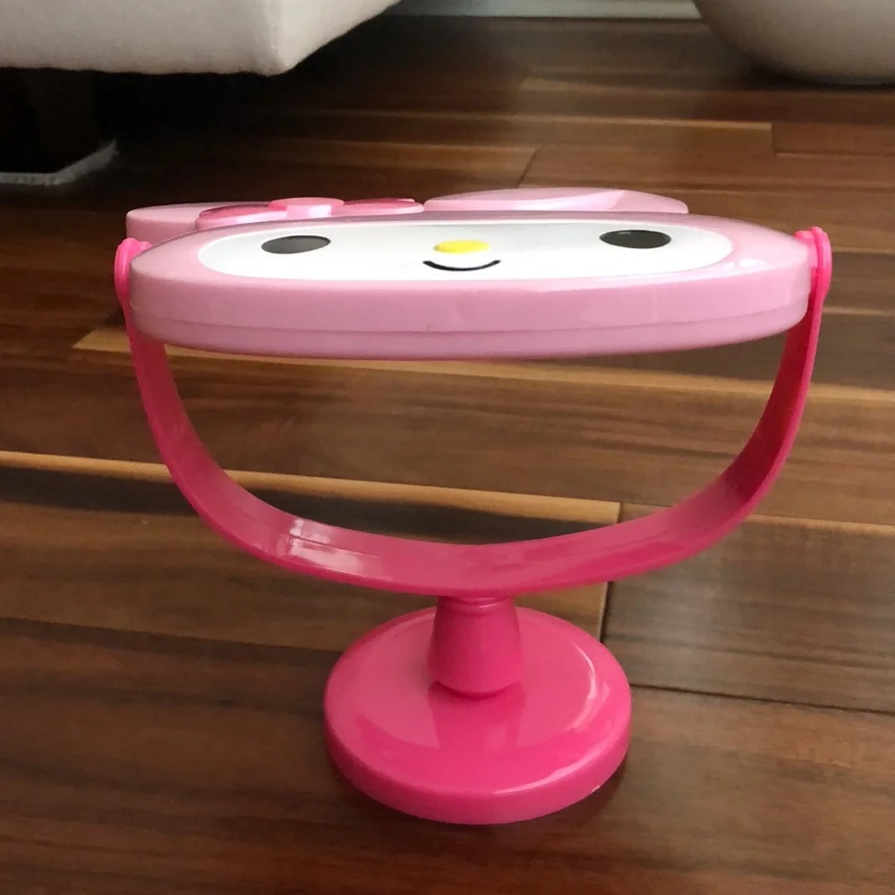 MY MELODY CHARACTER VANITY TOP PLASTIC MIRROR ADORABLE