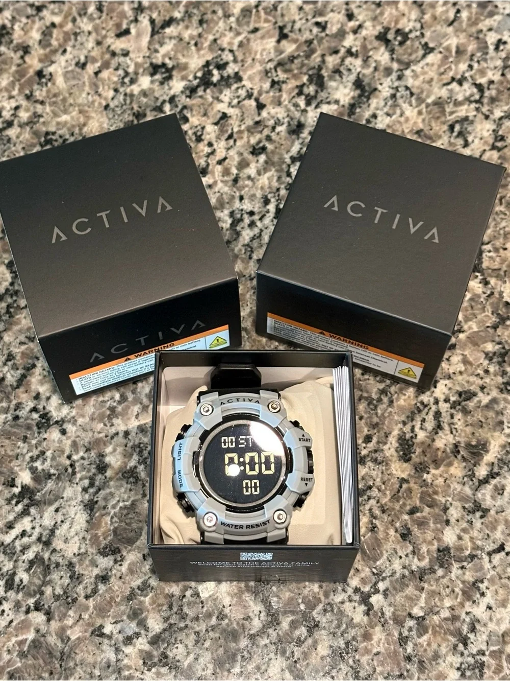 Activa Kadron X Invicta Digital Men's Watch - 53mm, Black NWT