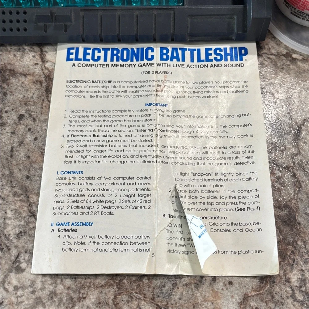 Milton Bradley Company tested sounds