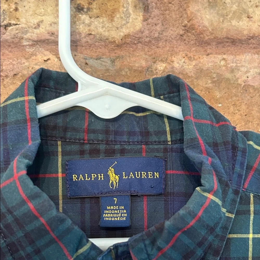 Ralph Lauren classic plaid