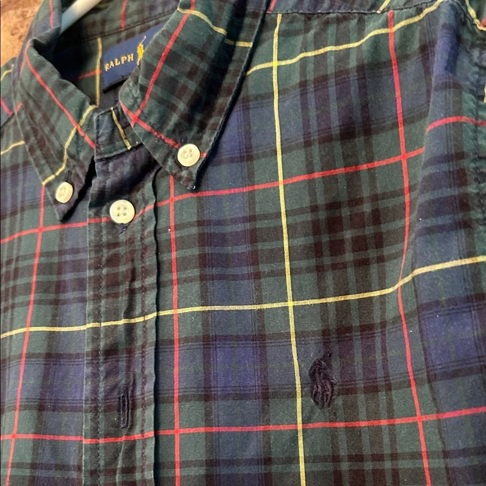 Ralph Lauren classic plaid