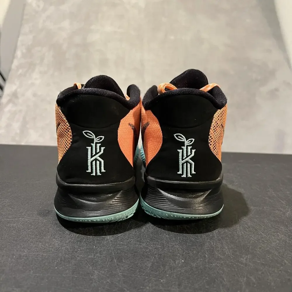 Nike Kyrie 7 Play for the Future Shoes Youth 6Y Orange Plant CW3235-800