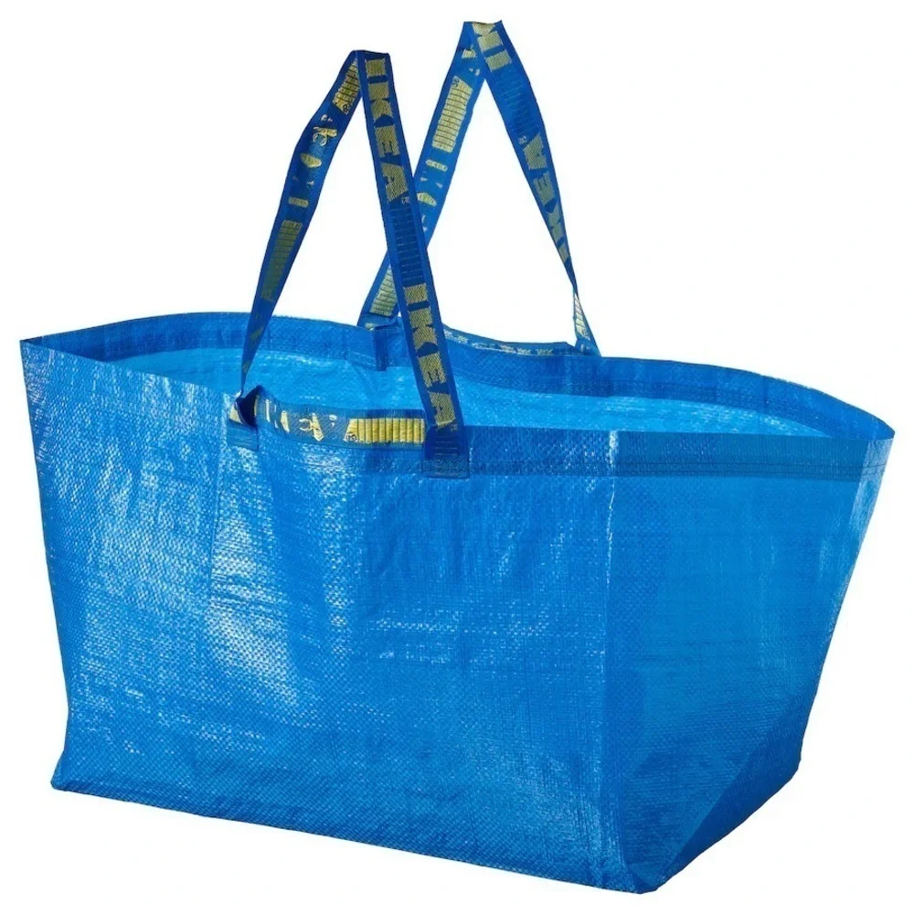 4 new Ikea FRAKTA bags / Sturdy / Excellent for storage & shopping/ Gift carry