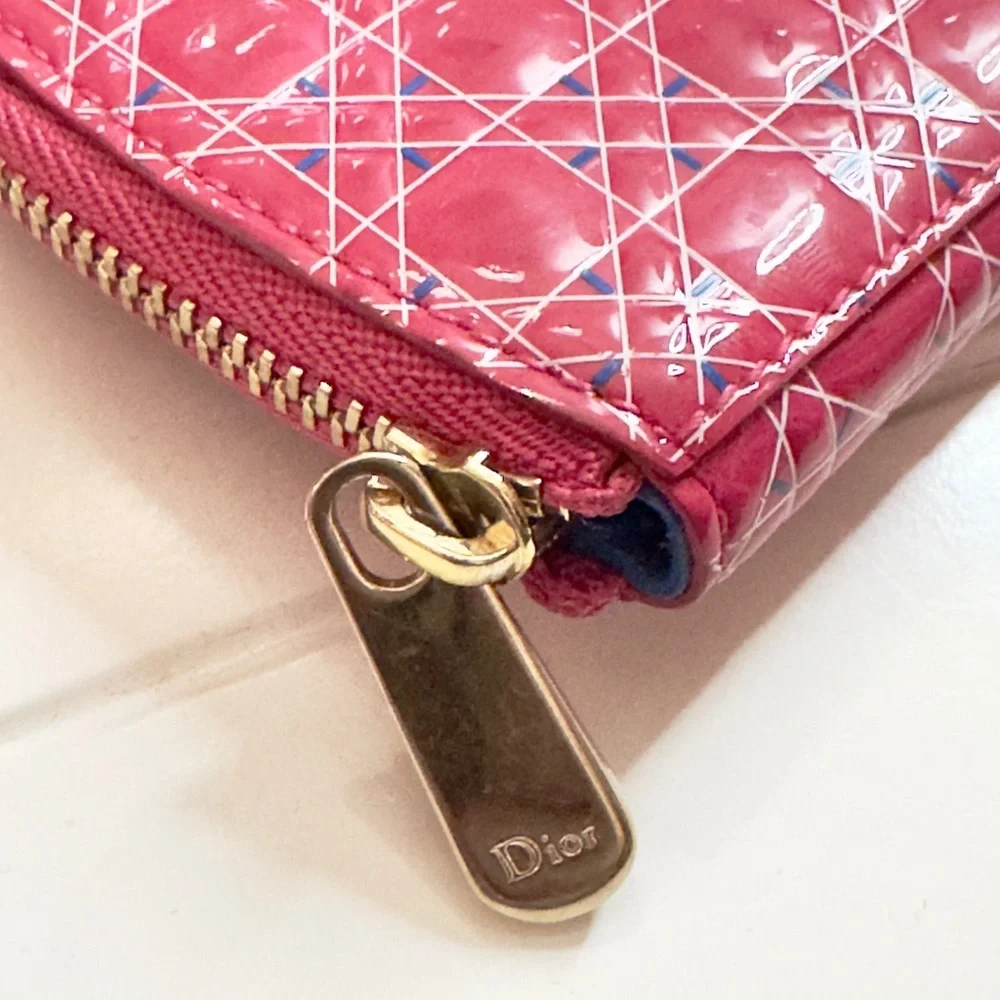 Dior pink patent