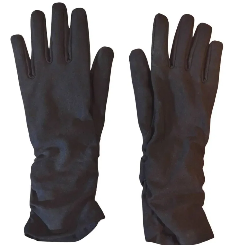 Isotoner Black Women's Gloves Size L/XL