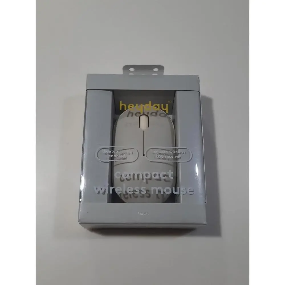 Heyday Compact Wireless Mouse New‎ Bluetooth enabled