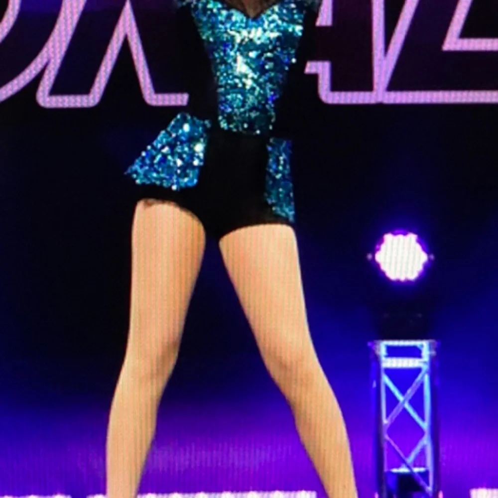 A Wish Come True Dance Costume Me & You with Blue Sequined Detailing
