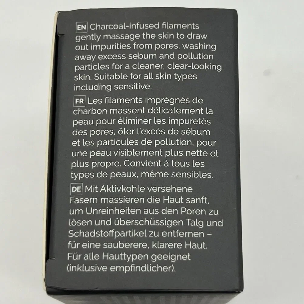 Clarisonic Charcoal Infused Cleansing replacement Brush - NEW IN BOX