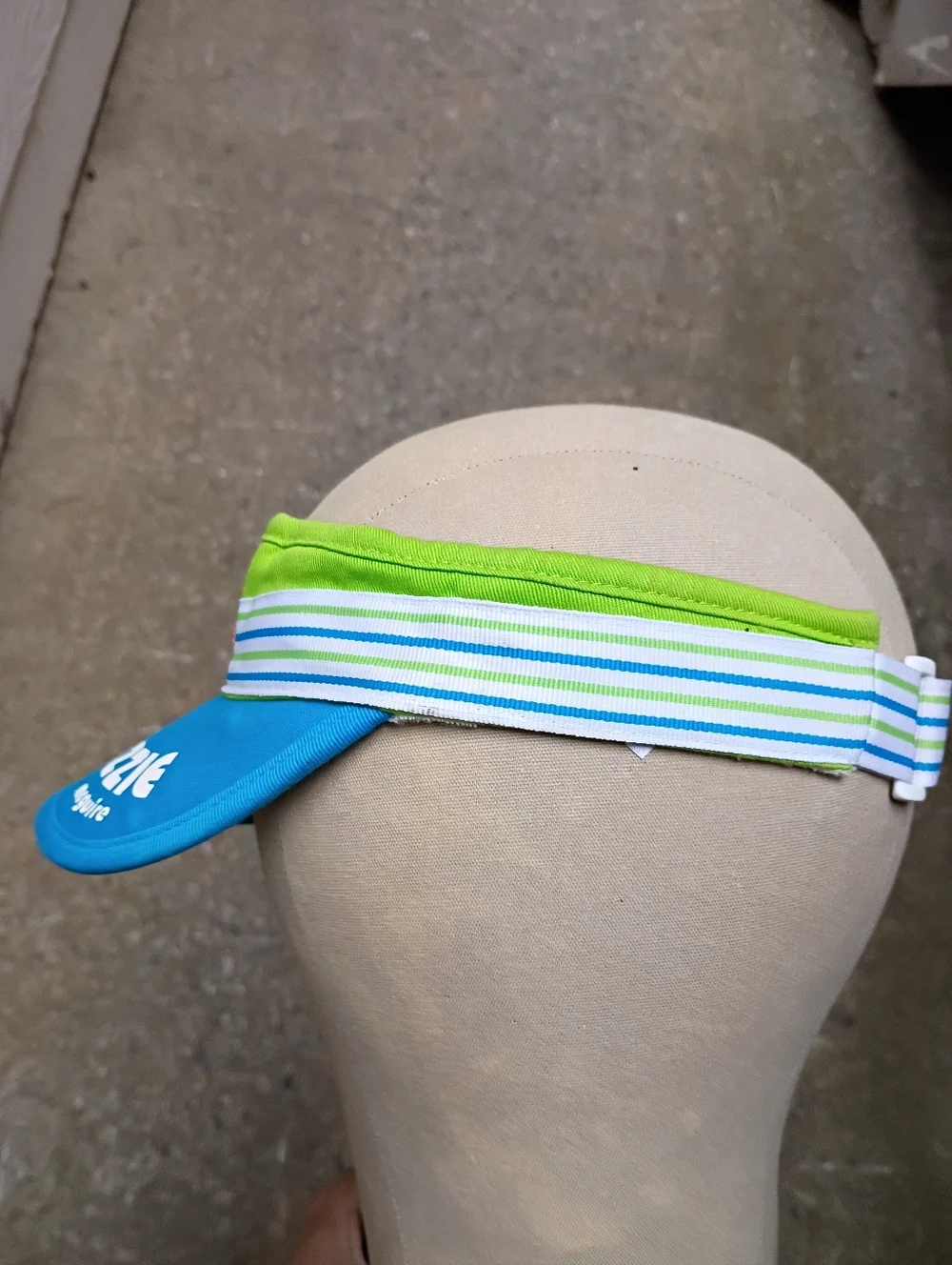 Lizzy McGuire Vintage Visor Velcro Strap Hat Youth 19