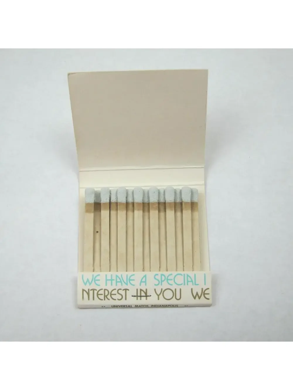 N/A matchbooks indiana