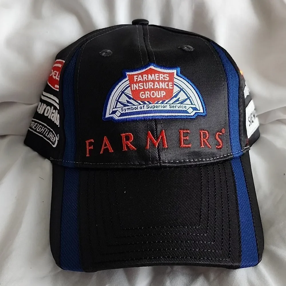 Nascar Chase Authentics 5 Kasey Kahne Farmers Velcroback Hat - New