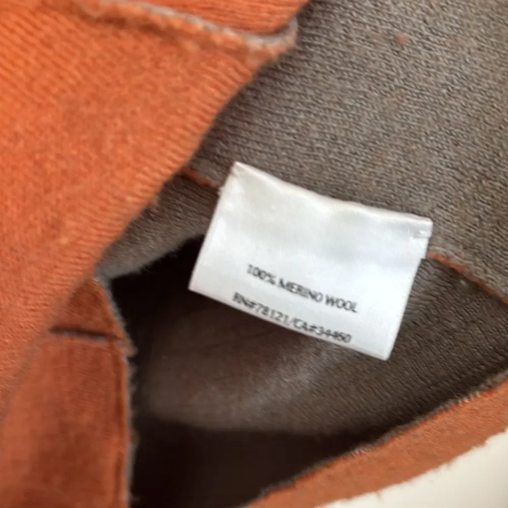 Eileen Fisher orange merino