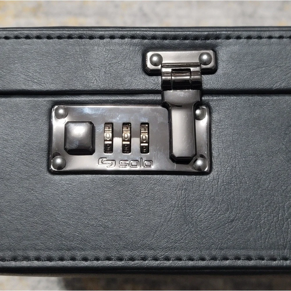 solo briefcase vinyl