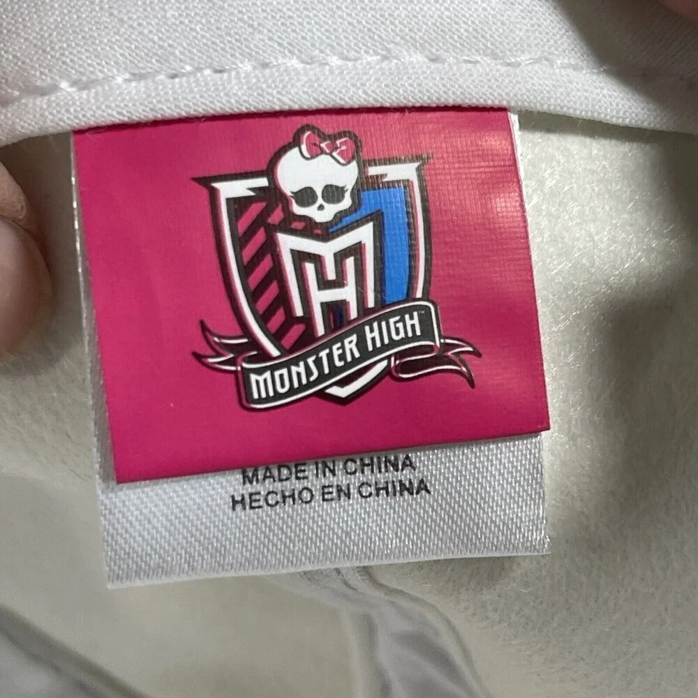 MONSTER HIGH‎ Girls Shiny Silver Cap Logo Skull One Size (4-16) Adjustable NEW
