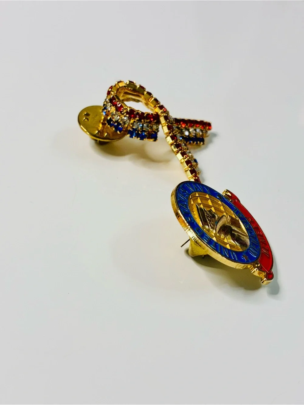 Source Unknown patriotic ribbon