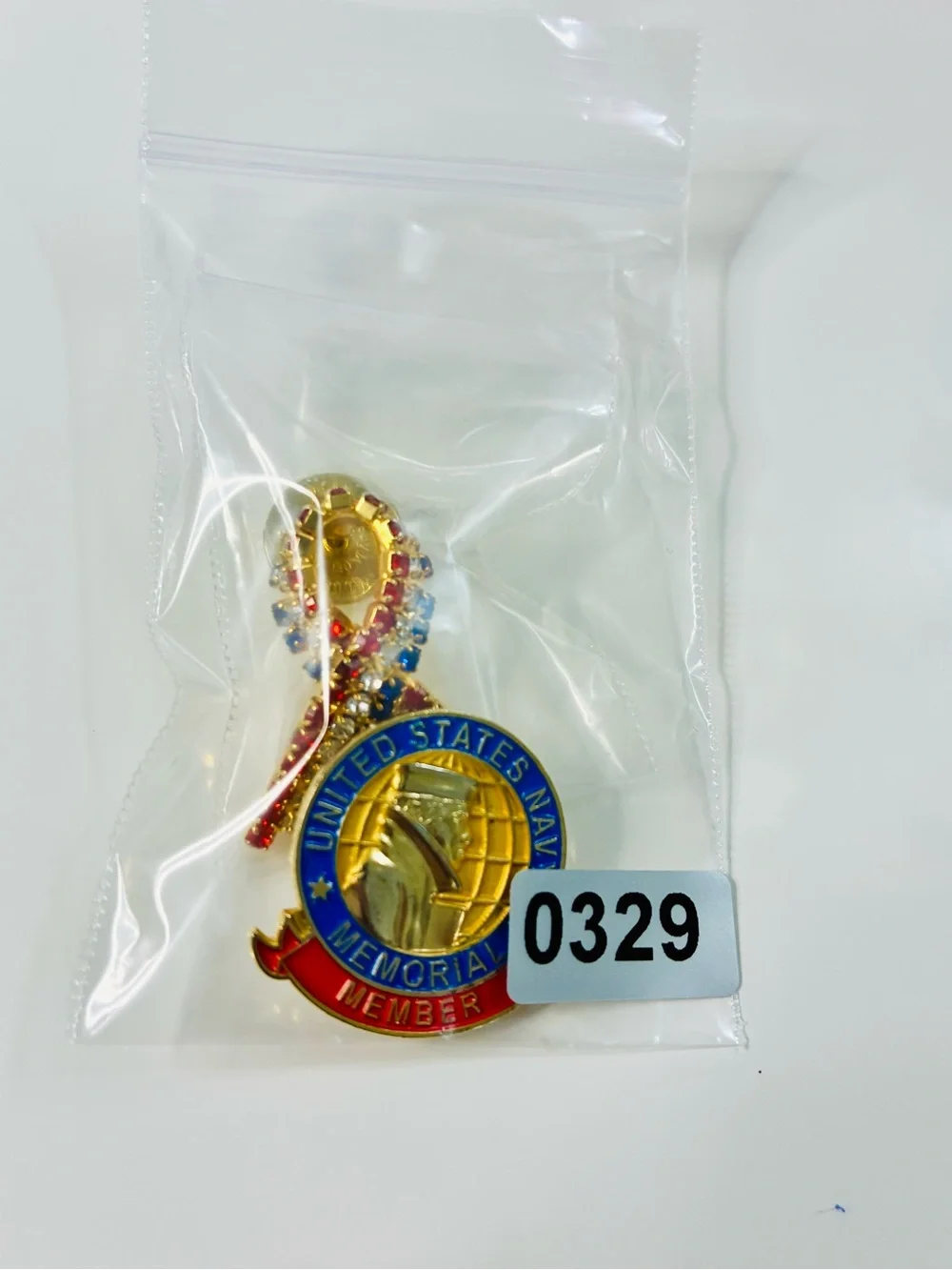 Source Unknown patriotic ribbon
