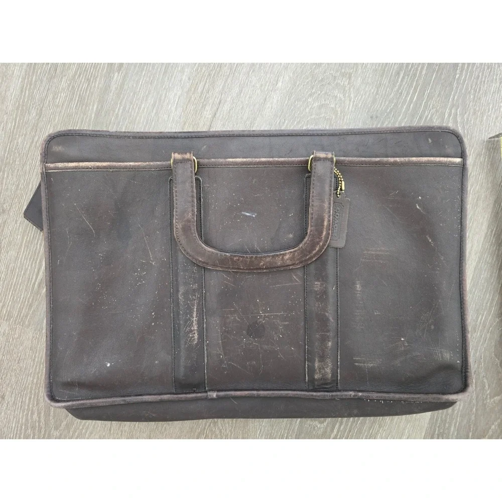 Coach vintage briefcase
