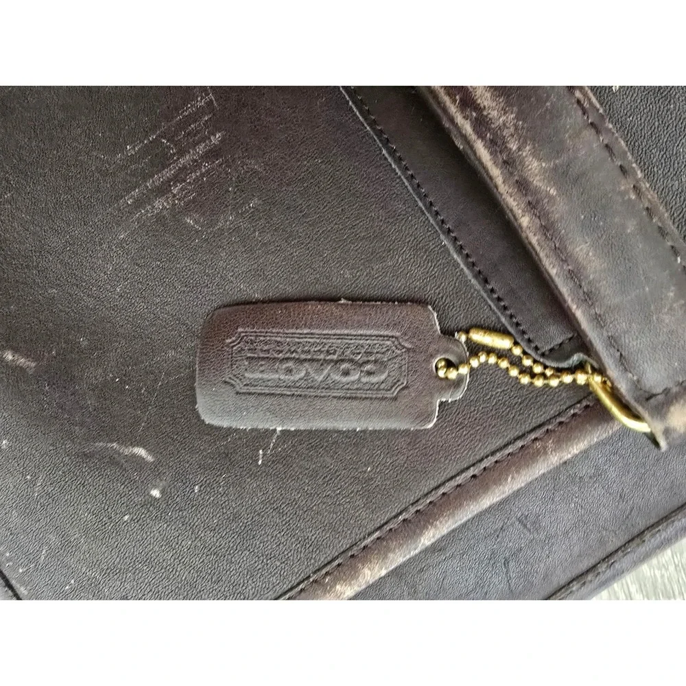 Coach vintage briefcase