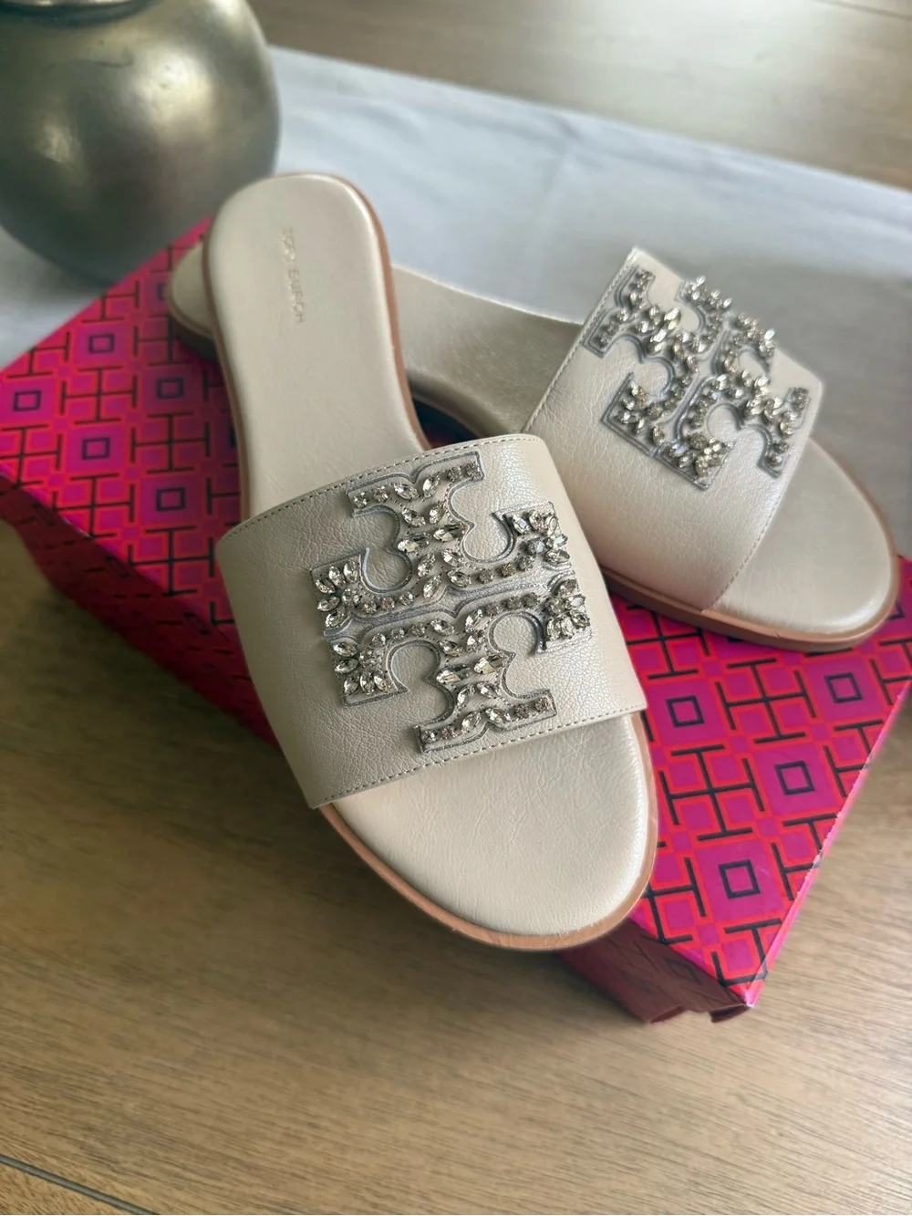Tory Burch blush leather