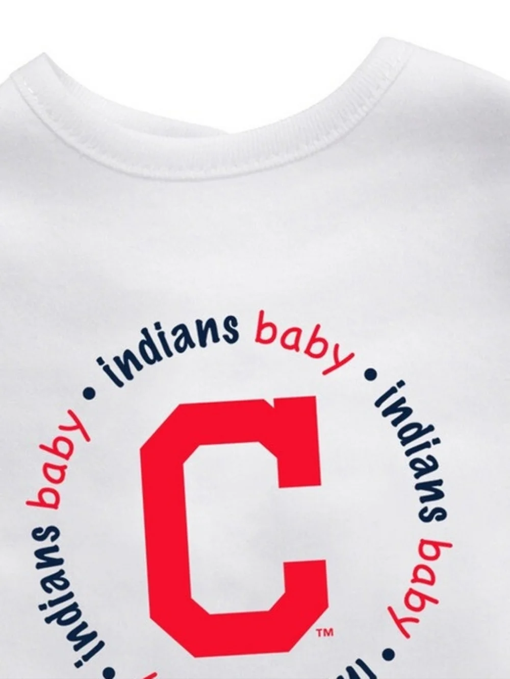 MLB Cleveland Indians 2Pack Bibs Licensed BPA Free NWT