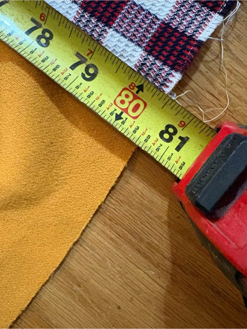 Homemade vibrant patchwork