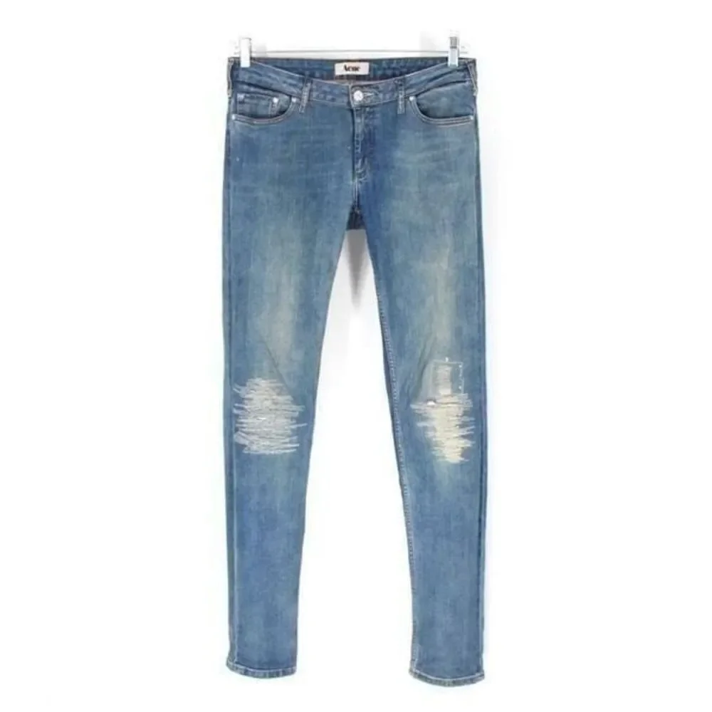 ACNE Kex Catch Sweden patchwork Jeans Size 26/32