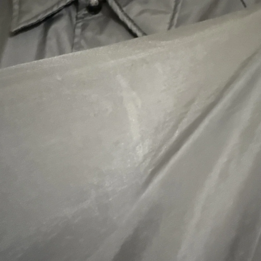 Vtg Lined Windbreaker Jacket L USA Front Logo‎ 