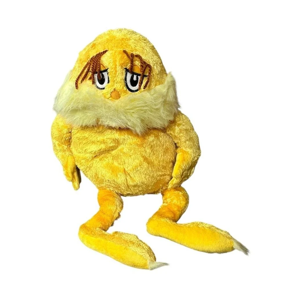 Dr. Seuss The Lorax‎ Plush Yellow Stuffed Animal Toy Medium 14-24 in