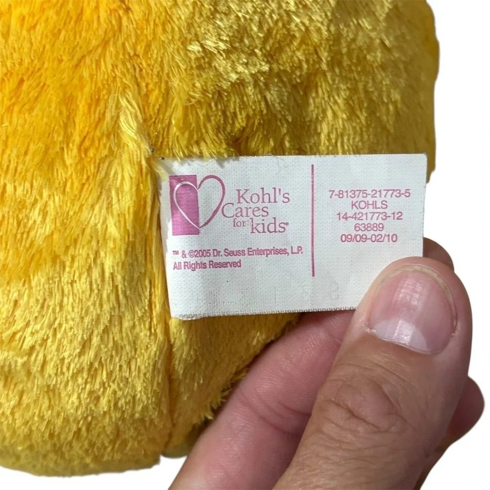 Dr. Seuss The Lorax‎ Plush Yellow Stuffed Animal Toy Medium 14-24 in
