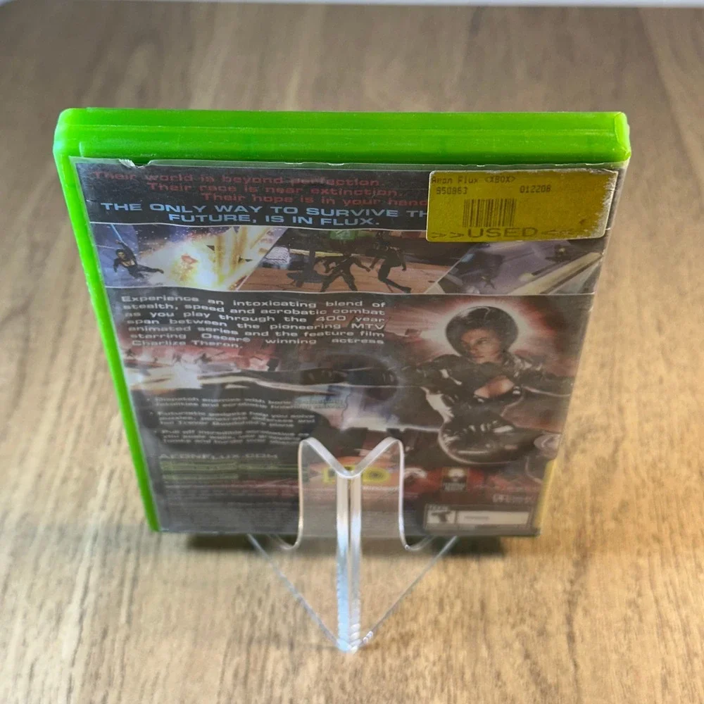 Majesco Aeon Flux Microsoft Xbox One Size Green Fair Condition Action Sci-Fi