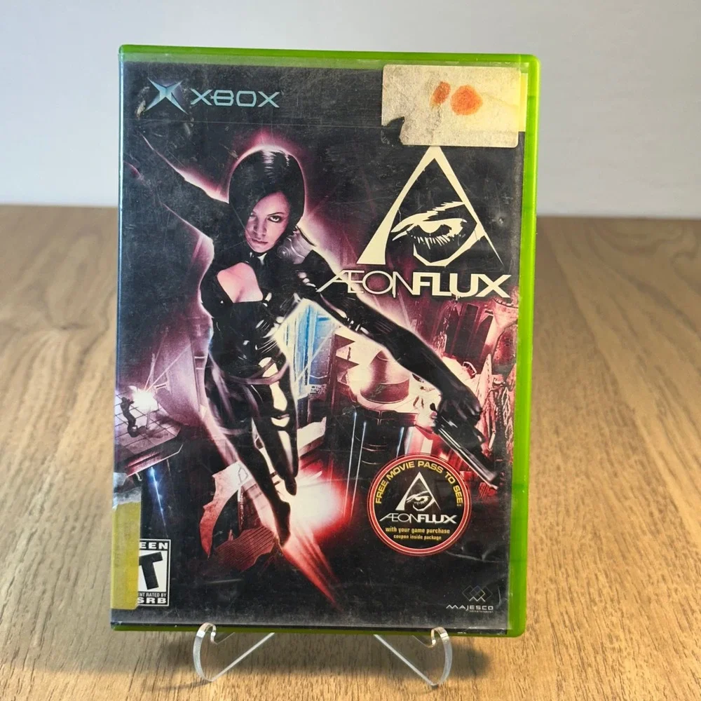 Majesco Aeon Flux Microsoft Xbox One Size Green Fair Condition Action Sci-Fi