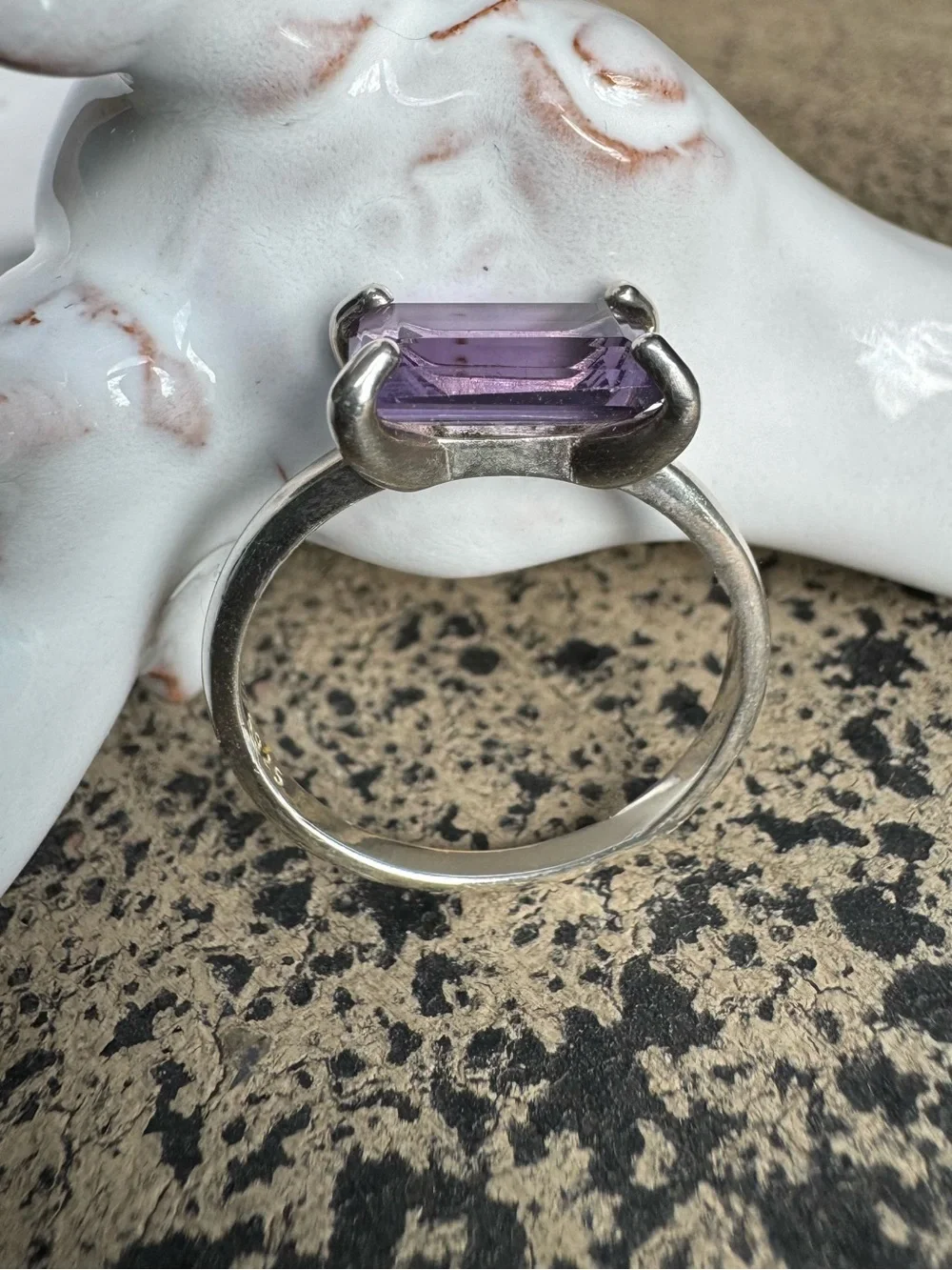 Amethyst Statement Ring NWOT